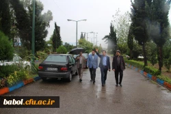 حضور و بازدید سرپرست محترم شهرداری بابل از بخش های مختلف مرکز