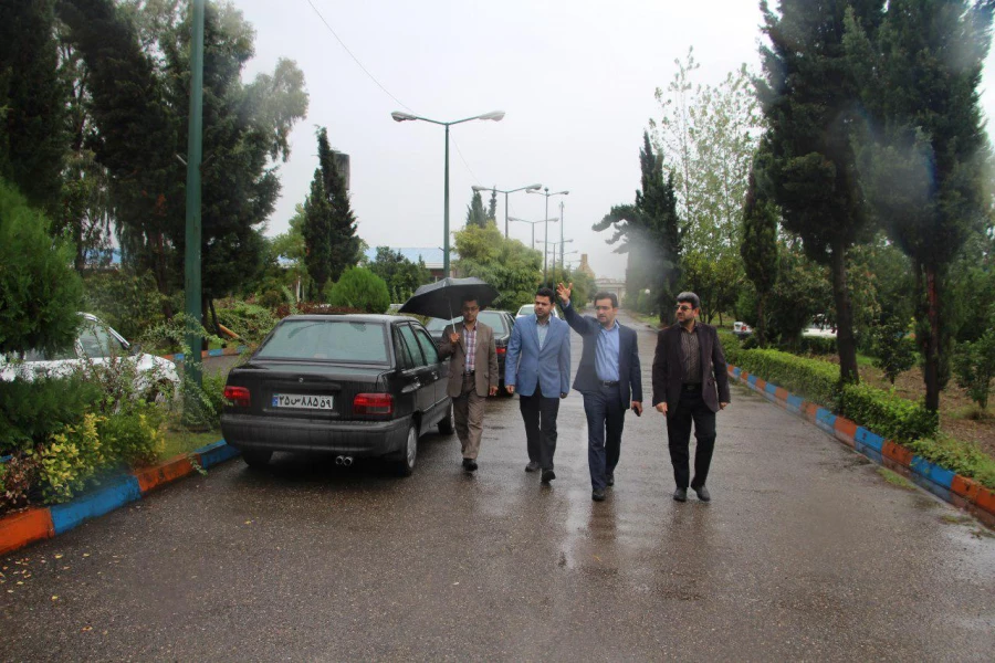 حضور و بازدید سرپرست محترم شهرداری بابل از بخش های مختلف مرکز