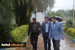 حضور و بازدید سرپرست محترم شهرداری بابل از بخش های مختلف مرکز