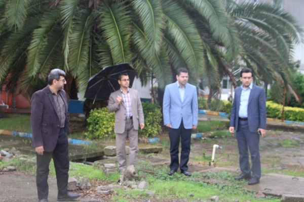 حضور و بازدید سرپرست محترم شهرداری بابل از بخش های مختلف مرکز