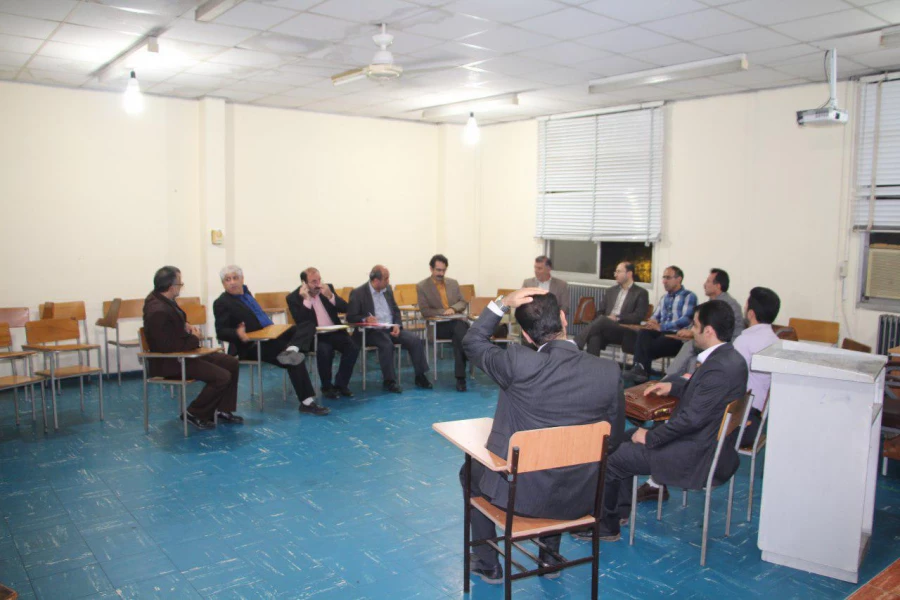 جلسه کارگروههای تخصصی آموزشی