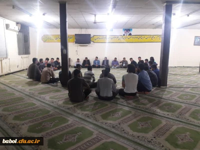 جلسه ی شورای صنفی مرکز به همراه مسولین مرکز با نمایندگان خوابگاه ها