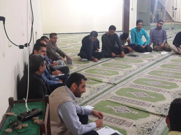 جلسه ی شورای صنفی مرکز به همراه مسولین مرکز با نمایندگان خوابگاه ها