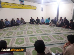 جلسه ی شورای صنفی مرکز به همراه مسولین مرکز با نمایندگان خوابگاه ها