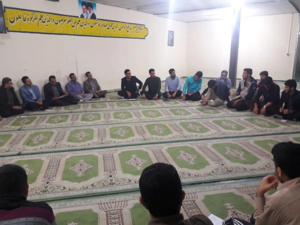 جلسه ی شورای صنفی مرکز به همراه مسولین مرکز با نمایندگان خوابگاه ها