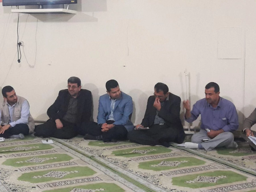 جلسه ی شورای صنفی مرکز به همراه مسولین مرکز با نمایندگان خوابگاه ها