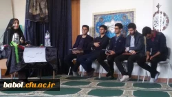 حضور دانشجو معلم مرکز و دبیر انجمن اسلامی دانشگاه های فرهنگیان استان مازندران  در جلسه دانشجو معلمان پردیس