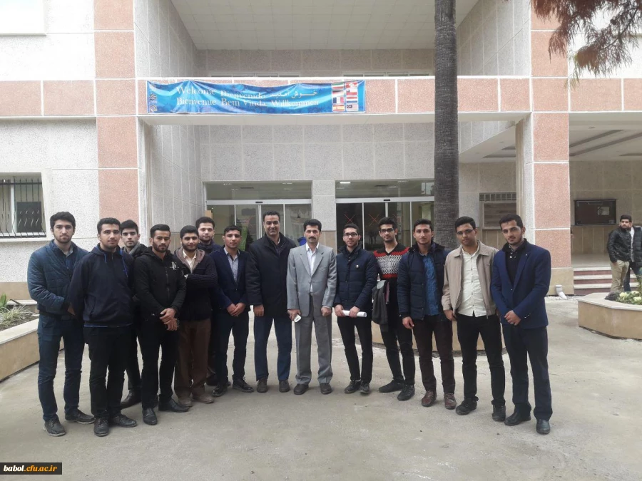دیدارکارشناسان آموزش و پژوهش و اعضای انجمن های علمی دانشجویان با استاد پژوهشگر فوق دکتری فیزیک و عضوهیات علمی دانشگاه صنعتی نوشیروانی آقای دکتر رضا  خانبابایی