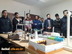 دیدارکارشناسان آموزش و پژوهش و اعضای انجمن های علمی دانشجویان با استاد پژوهشگر فوق دکتری فیزیک و عضوهیات علمی دانشگاه صنعتی نوشیروانی آقای دکتر رضا  خانبابایی