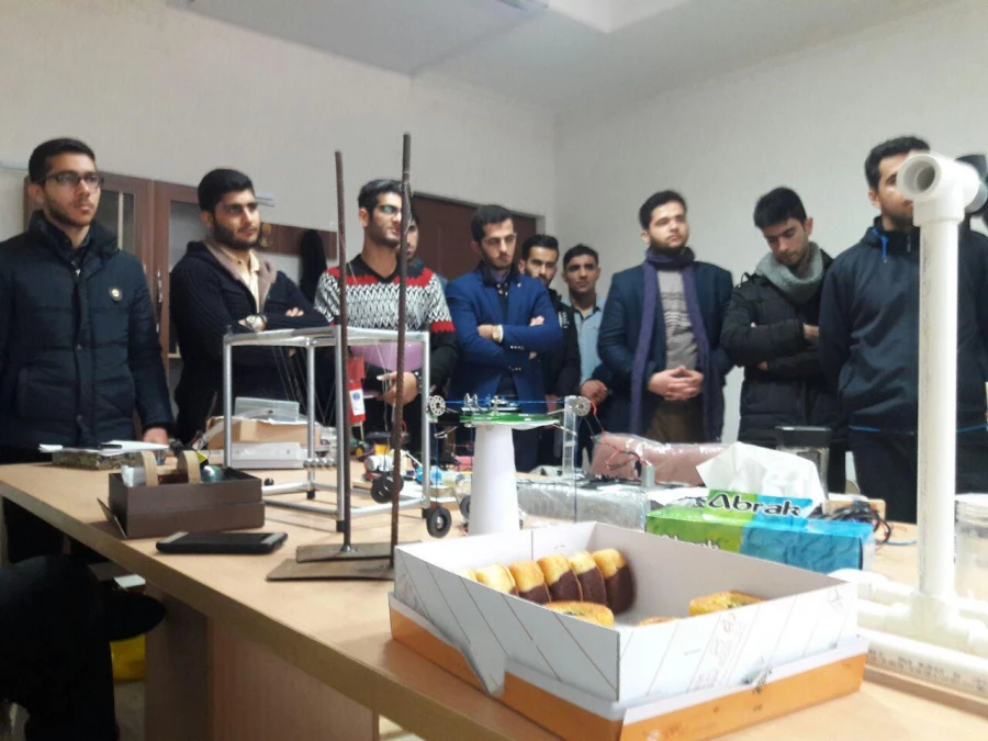 دیدارکارشناسان آموزش و پژوهش و اعضای انجمن های علمی دانشجویان با استاد پژوهشگر فوق دکتری فیزیک و عضوهیات علمی دانشگاه صنعتی نوشیروانی آقای دکتر رضا  خانبابایی