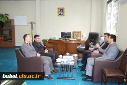 حضور مسئولین نظارت و ارزیابی  و آموزش دانشگاه فرهنگیان استان در مرکز