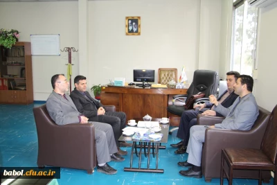 حضور مسئولین نظارت و ارزیابی  و آموزش دانشگاه فرهنگیان استان در مرکز