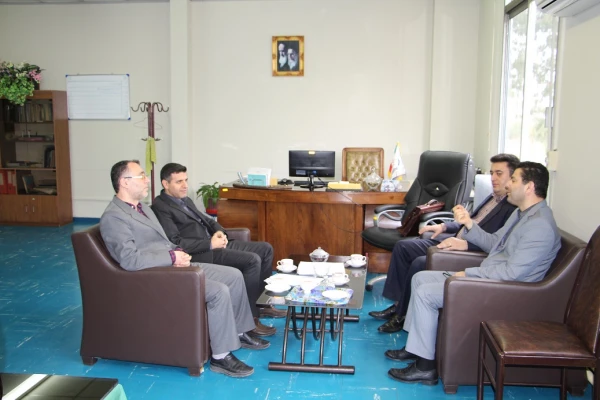 حضور مسئولین نظارت و ارزیابی  و آموزش دانشگاه فرهنگیان استان در مرکز