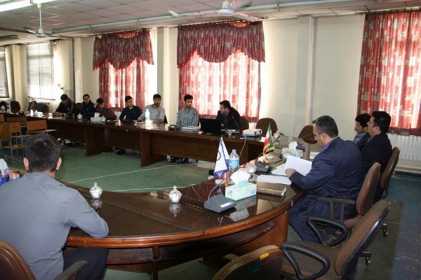 حضور مسئولین نظارت و ارزیابی  و آموزش دانشگاه فرهنگیان استان در مرکز