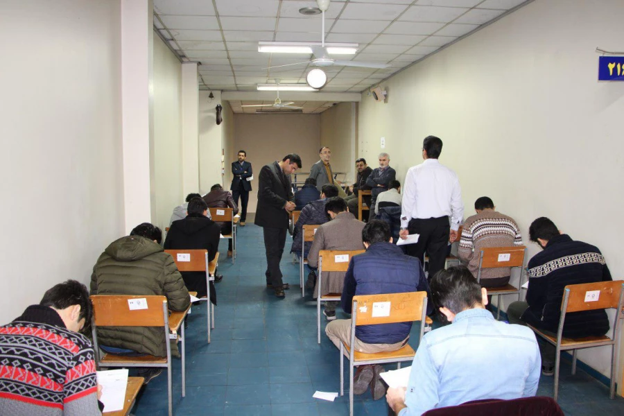 آزمون پایان ترم نیمسال اول تحصیلی 96-97 مرکز با حضور نماینده ارزیابی دانشگاه فرهنگیان استان مازندران