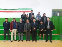 تمرینات اماده سازی تیم کشتی دانشگاه فرهنگیان