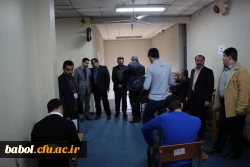 بازدید سرپرست دانشگاه فرهنگیان استان مازندران  از برگزاری امتحانات پایان ترم