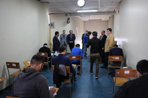 بازدید سرپرست دانشگاه فرهنگیان استان مازندران  از برگزاری امتحانات پایان ترم