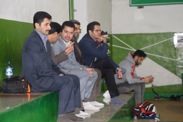 بازدید مسئولین مرکز از تمرینات آماده سازی دانشجو معلمان  در رشته کشتی