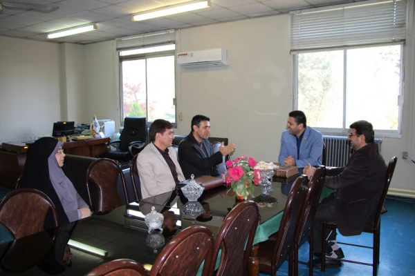 بازدید نمایندگان نظارت و ارزیابی کیفیت دانشگاه فرهنگیان آقای دکتر نوری و خانم مظهری و استان آقای کرامتی از مرکز