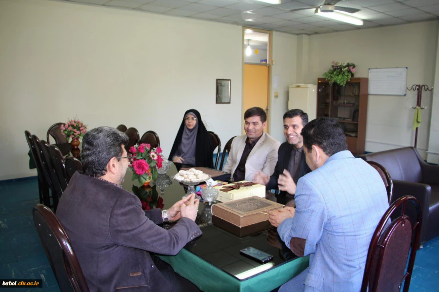 بازدید نمایندگان نظارت و ارزیابی کیفیت دانشگاه فرهنگیان آقای دکتر نظری و خانم مظهری و استان آقای کرامتی از مرکز