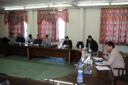 جلسه نماینده نظارت و ارزیابی کیفیت دانشگاه فرهنگیان آقای دکتر نوری  با دانشجومعلمان مرکز