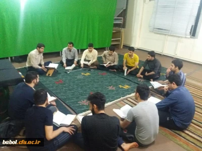 برگزاری دوره های  روخوانی و روانخوانی قرآن کریم در خوابگاه  شهیدعلامه زاده مرکز