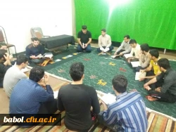 برگزاری دوره های  روخوانی و روانخوانی قرآن کریم در خوابگاه  شهیدعلامه زاده مرکز