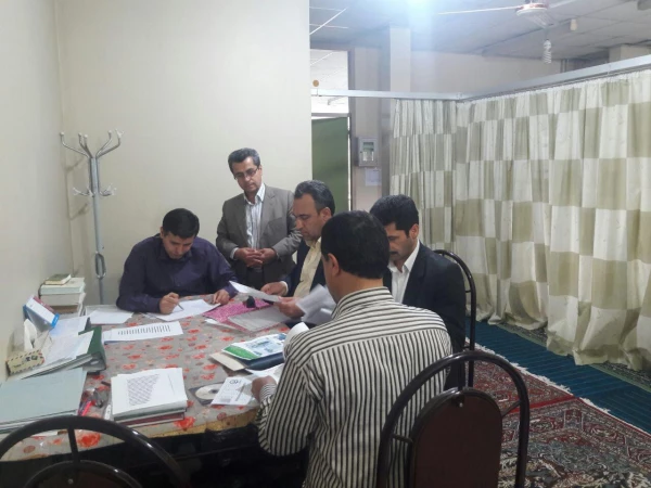 بازدید مسئولین نظارت و ارزیابی دانشگاه فرهنگیان استان از مرکز و حضور در جلسه ارزیابی سرای دانشجویی