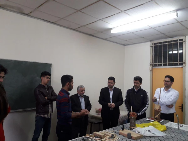 بازدید از کلاس آموزشی هنر