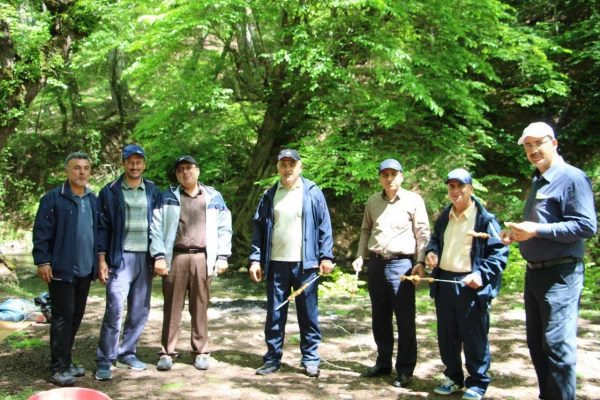 اردوی یکروزه همکاران دانشگاه فرهنگیان استان مازندران