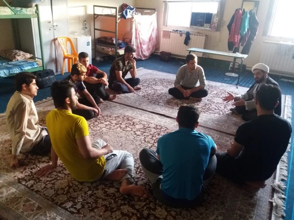 برگزاری طرح تلاوت نور  و  بازدید از سرای دانشجویی