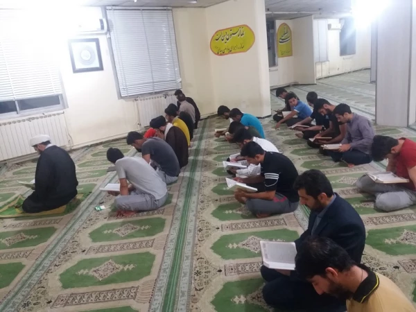 برگزاری طرح تلاوت نور  و  بازدید از سرای دانشجویی