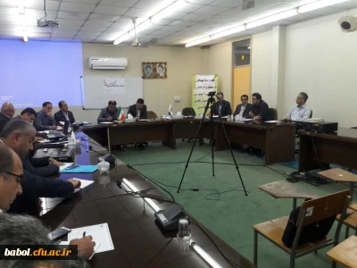 اولین جلسه شورای نظارت و ارزیابی دانشگاه فرهنگیان استان مازندران در مرکز بابل سال 1397