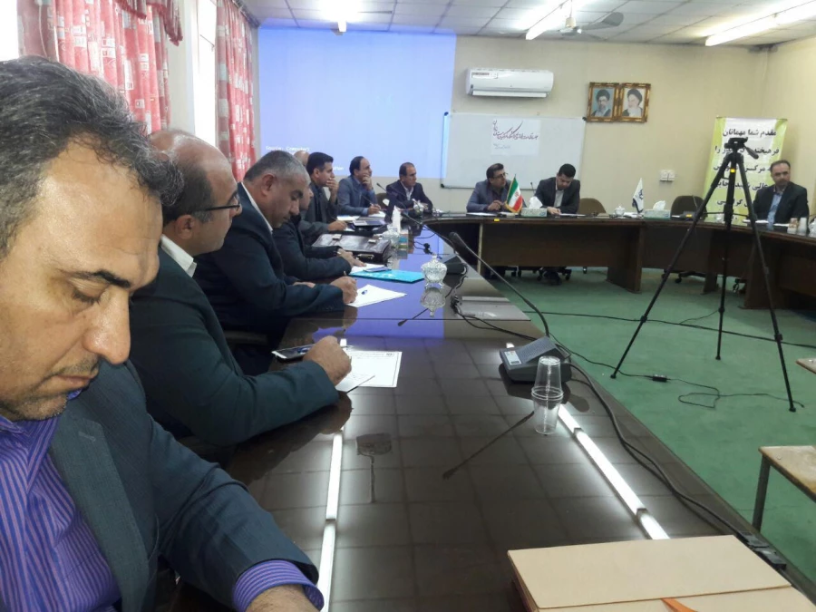 اولین جلسه شورای نظارت و ارزیابی دانشگاه فرهنگیان استان مازندران در سال1397 - مرکز بابل