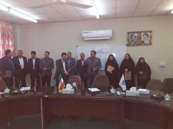 اولین جلسه شورای نظارت و ارزیابی دانشگاه فرهنگیان استان مازندران در سال1397 - مرکز بابل