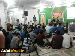 برگزاری مراسم محفل انس با قرآن کریم در سرای دانشجویی مرکز  با حضور قاریان  و حافظان برجسته