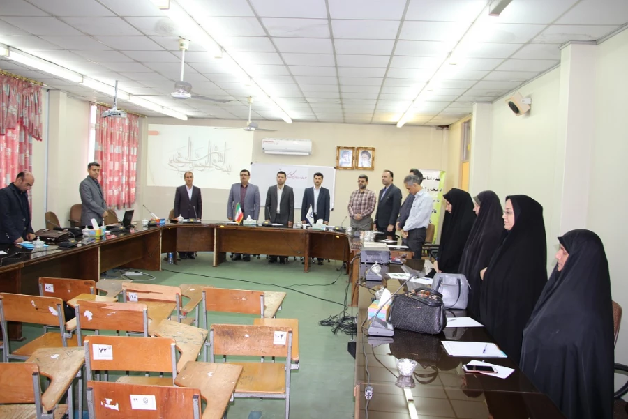 اولین جلسه شورای نظارت و ارزیابی دانشگاه فرهنگیان استان مازندران در مرکز بابل سال 1397