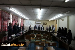 اولین جلسه شورای نظارت و ارزیابی دانشگاه فرهنگیان استان مازندران در مرکز بابل سال 1397