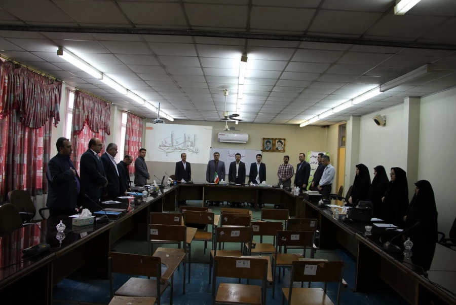 اولین جلسه شورای نظارت و ارزیابی دانشگاه فرهنگیان استان مازندران در مرکز بابل سال 1397