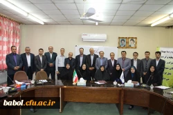اولین جلسه شورای نظارت و ارزیابی دانشگاه فرهنگیان استان مازندران در مرکز بابل سال 1397