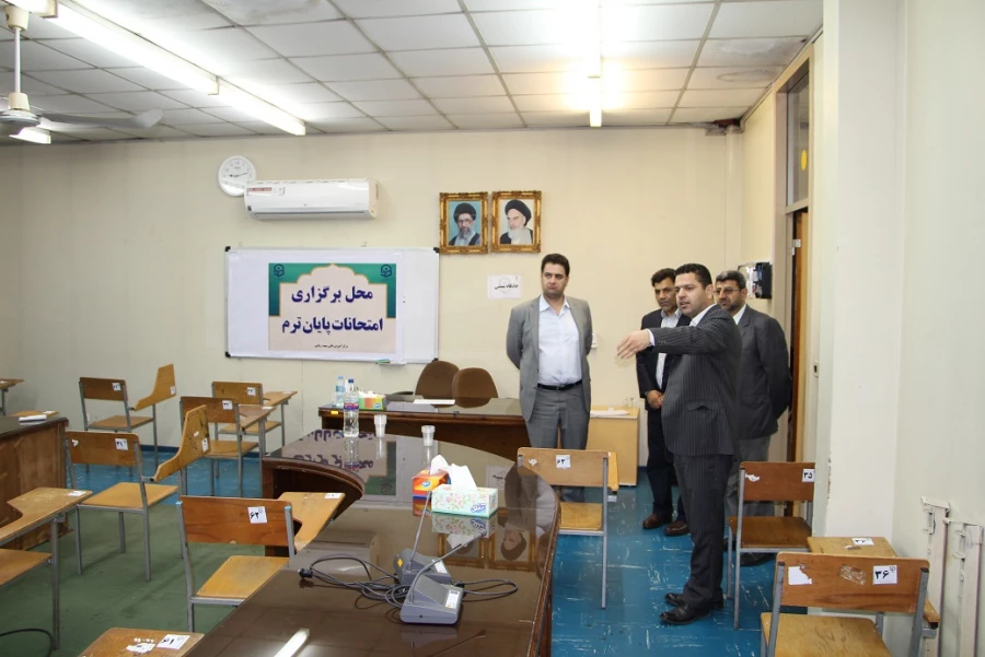 بازدید معاون محترم آموزشی و تحصیلات تکمیلی و مشاور و مدیر کل محترم حوزه ریاست دانشگاه فرهنگیان از مرکز آموزش عالی شهید رجایی بابل