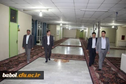 بازدید معاون محترم آموزشی و تحصیلات تکمیلی و مشاور و مدیر کل محترم حوزه ریاست دانشگاه فرهنگیان از مرکز آموزش عالی شهید رجایی بابل