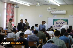 بازدید آقای دکتر کساییان مدیریت محترم امور پردیس های دانشگاه فرهنگیان استان مازندران از برگزاری امتحانات در مرکز