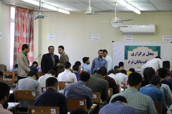 بازدید آقای دکتر کساییان مدیریت محترم امور پردیس های دانشگاه فرهنگیان استان مازندران از برگزاری امتحانات در مرکز