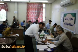 بازدید آقای دکتر کساییان مدیریت محترم امور پردیس های دانشگاه فرهنگیان استان مازندران از برگزاری امتحانات در مرکز