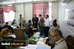 بازدید آقای دکتر کساییان مدیریت محترم امور پردیس های دانشگاه فرهنگیان استان مازندران از برگزاری امتحانات در مرکز