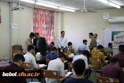 بازدید آقای دکتر کساییان مدیریت محترم امور پردیس های دانشگاه فرهنگیان استان مازندران از برگزاری امتحانات در مرکز