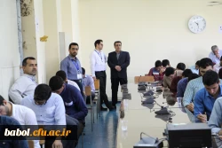 بازدید آقای دکتر کساییان مدیریت محترم امور پردیس های دانشگاه فرهنگیان استان مازندران از برگزاری امتحانات در مرکز