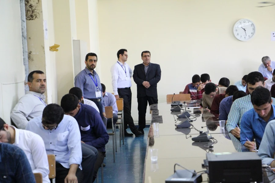 بازدید آقای دکتر کساییان مدیریت محترم امور پردیس های دانشگاه فرهنگیان استان مازندران از برگزاری امتحانات در مرکز
